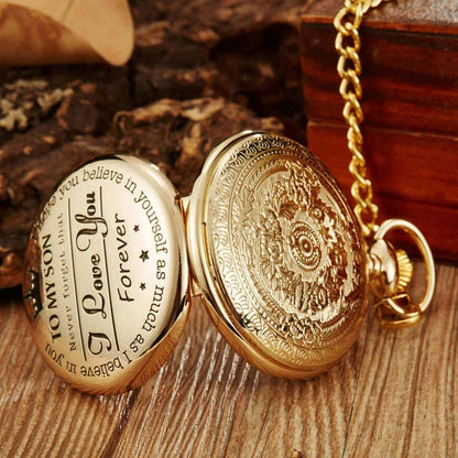 Stylish Pocket Chain Quartz Watch For Men