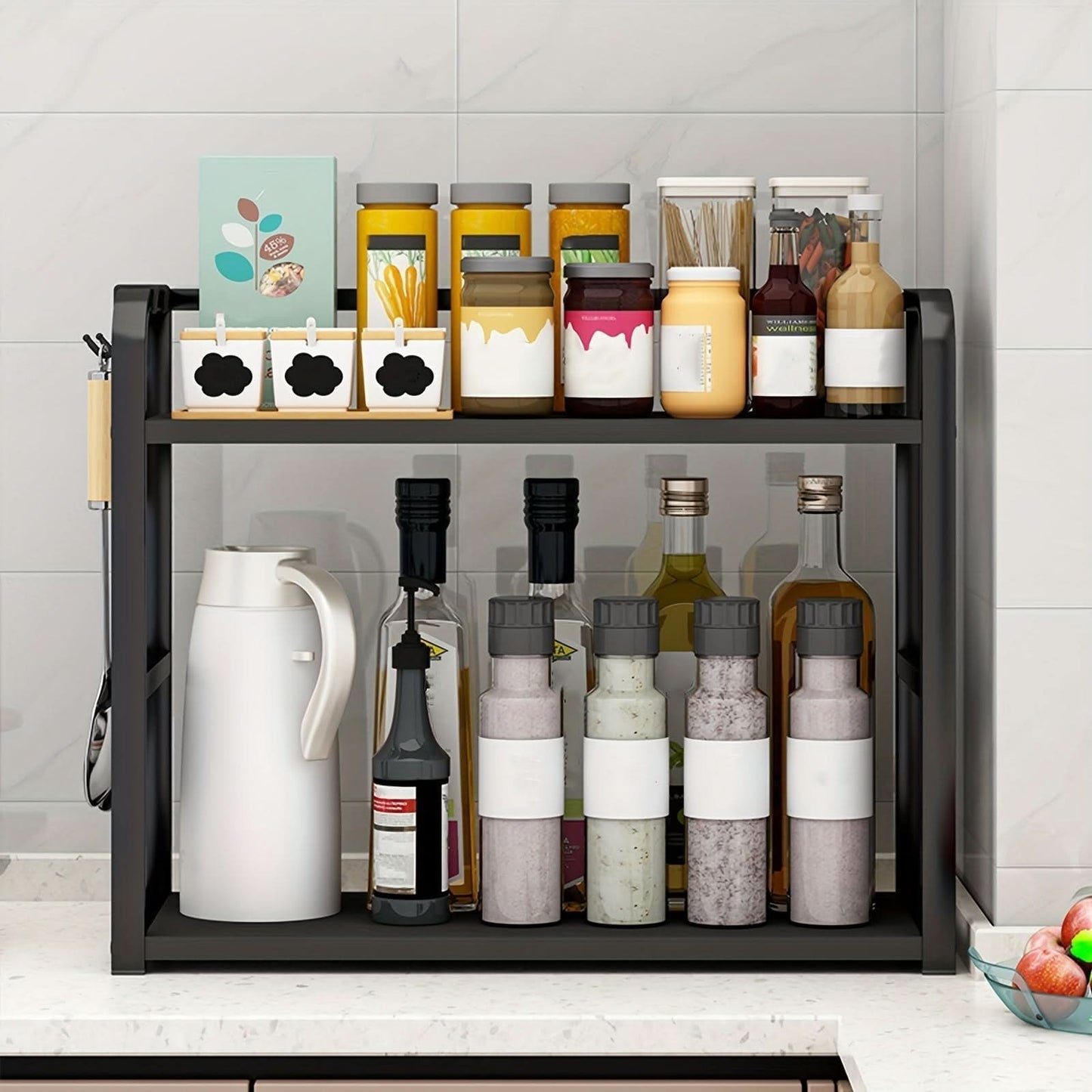 Space Saving Stainless Steel Kitchen Storage Rack