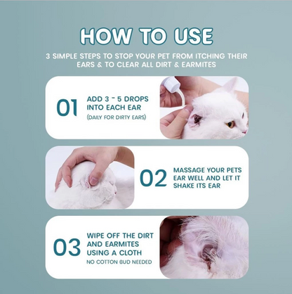 Gentle Cat Ear Cleaner Drops
