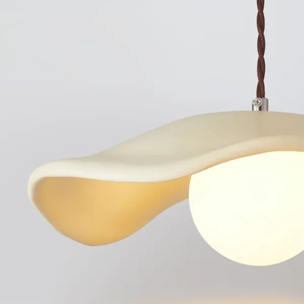 Natural Leaf Hanging Light Fixture