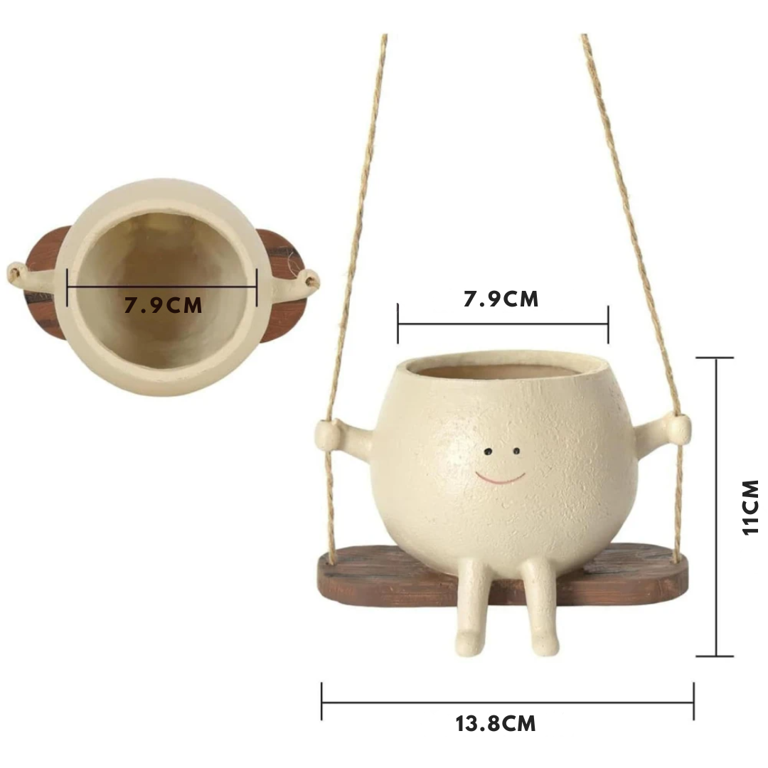 Natural Woven Macrame Plant Hanger Basket