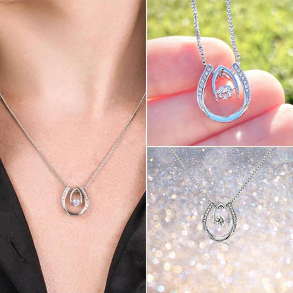 Unique U-Shaped Horse Necklace