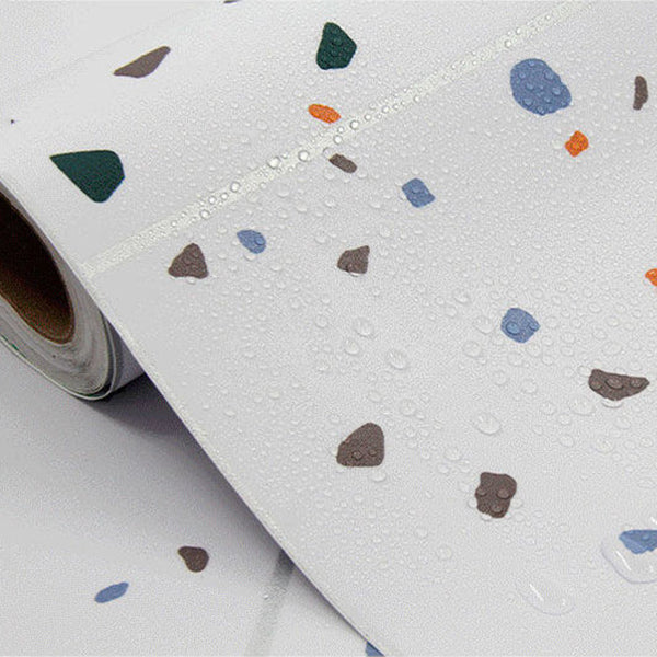 Stylish Vinyl Flooring Geometric Design Stick-On PVC Tile - Befez