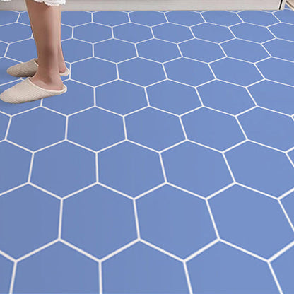 Stylish Vinyl Flooring Geometric Design Stick-On PVC Tile