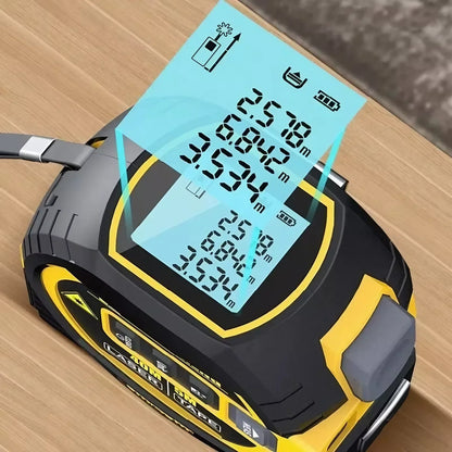 Multifunctional Digital Laser Measuring Tape 40M