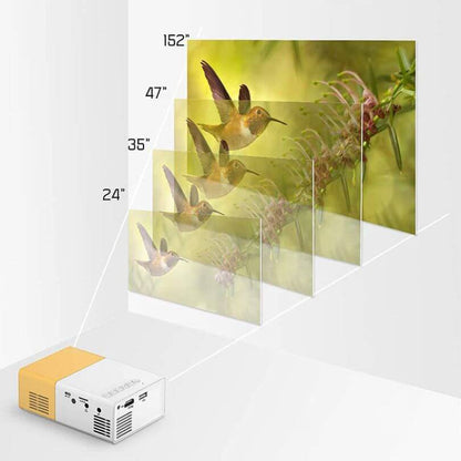 Portable Mini Projector for Outdoor Fun