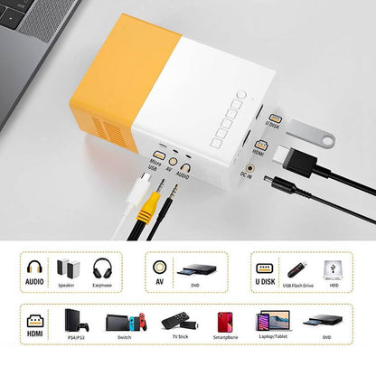 Portable Mini Projector for Outdoor Fun