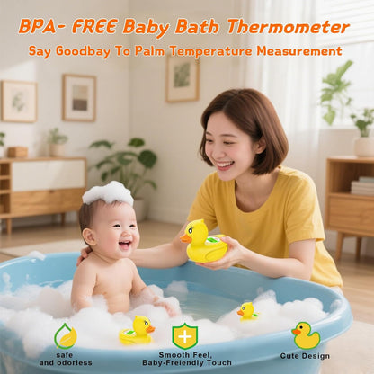 Accurate Digital Baby Bath Thermometer with Color Alert