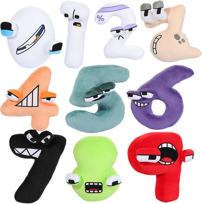 Soft Number Stuffed Animal Toy