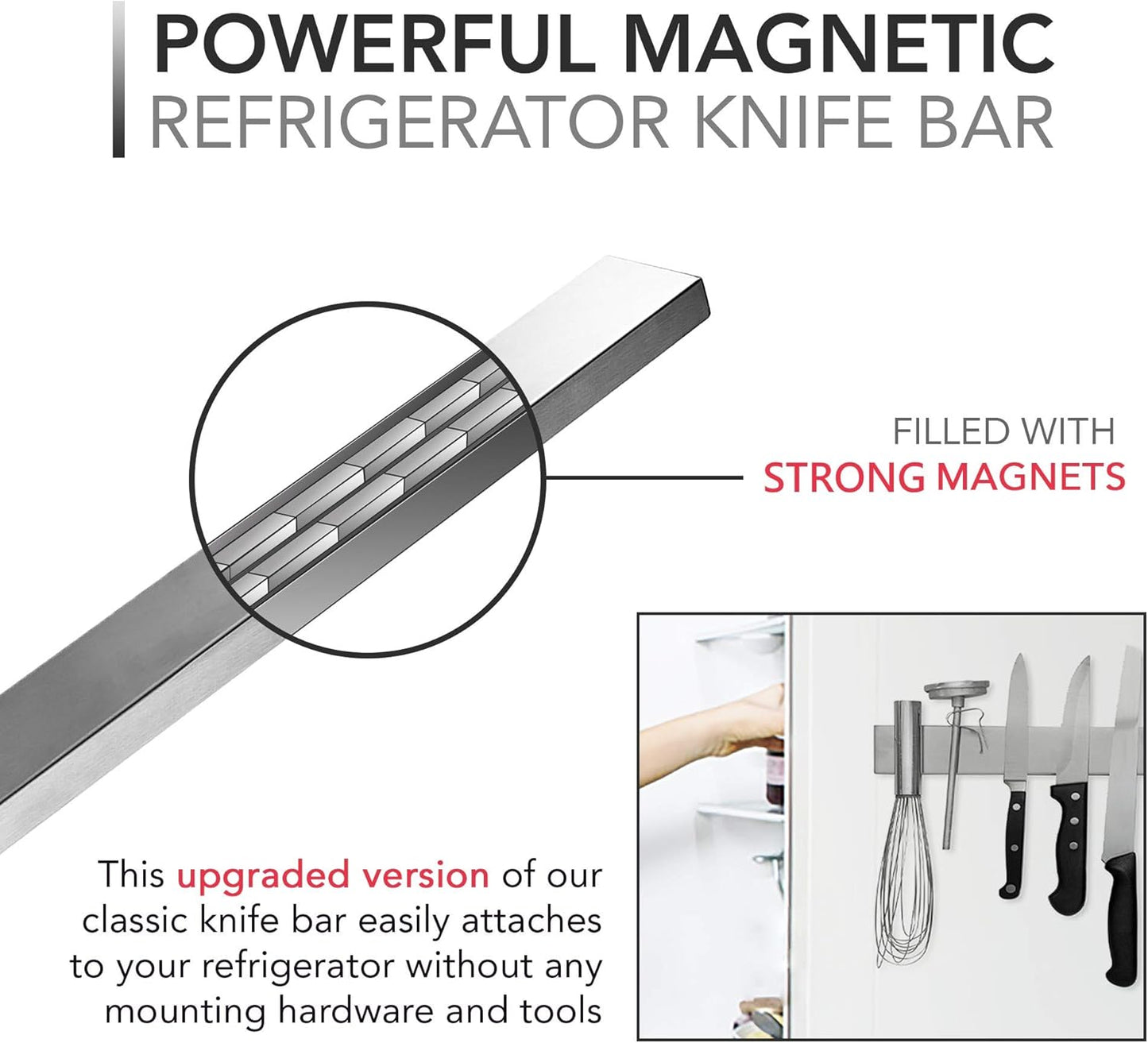 Strong 14 Inch Magnetic Strip Tool Holder - Befez