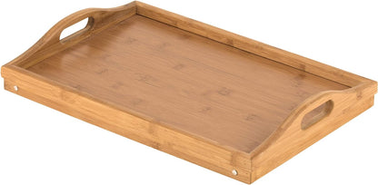 Portable Breakfast Tray with Foldable Stand