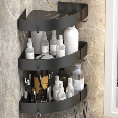 Contemporary 3-Piece Bath Accessory Set Stainless Steel Shower Caddy
