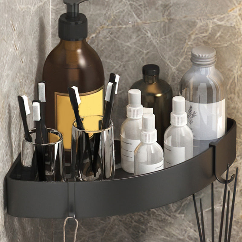 Contemporary 3-Piece Bath Accessory Set Stainless Steel Shower Caddy