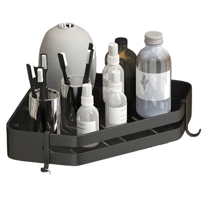 Contemporary 3-Piece Bath Accessory Set Stainless Steel Shower Caddy