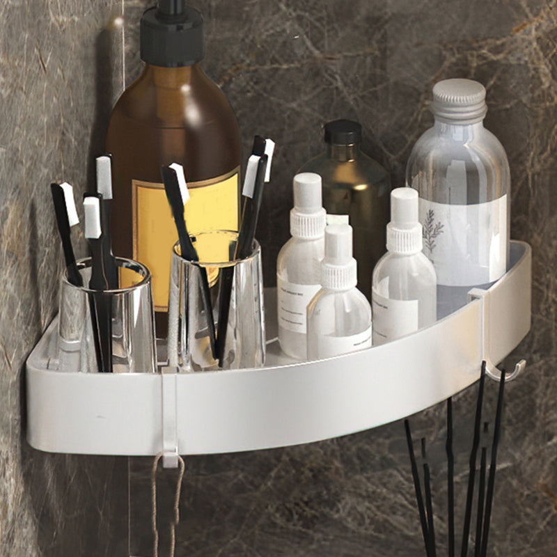 Contemporary 3-Piece Bath Accessory Set Stainless Steel Shower Caddy
