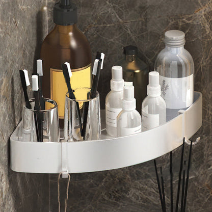 Contemporary 3-Piece Bath Accessory Set Stainless Steel Shower Caddy