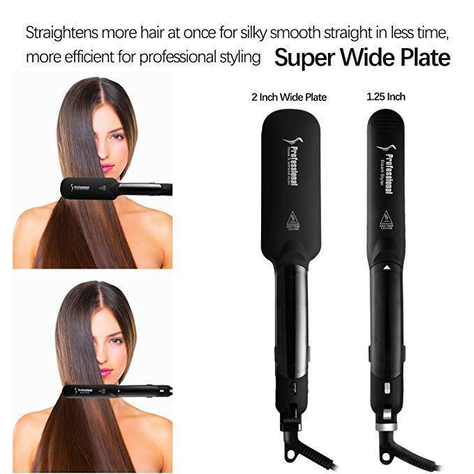Advanced Hair Straightener with Infrared Heat Technology