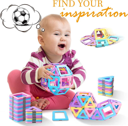 Fun Magnetic Building Blocks Toy Set