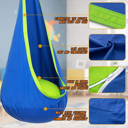 Comfy Hanging Chair with Soft Cushion