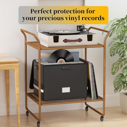 Durable Vinyl Record Storage Box