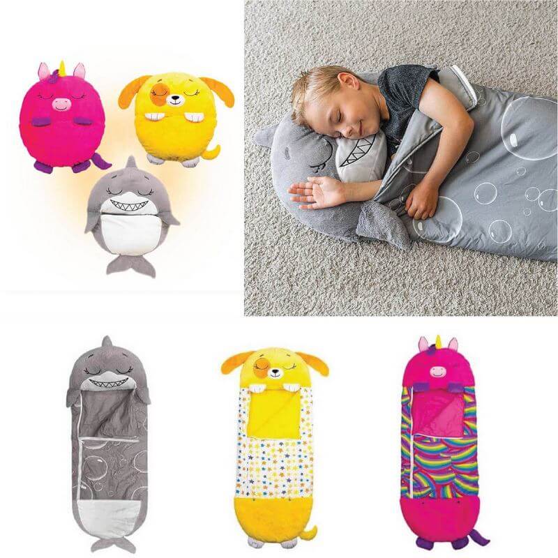 Cozy Kids Sleep Bag with Pillow for Outdoor Fun - Befez