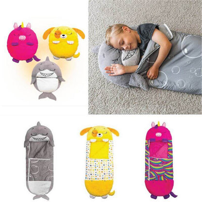 Cozy Kids Sleep Bag with Pillow for Outdoor Fun - Befez