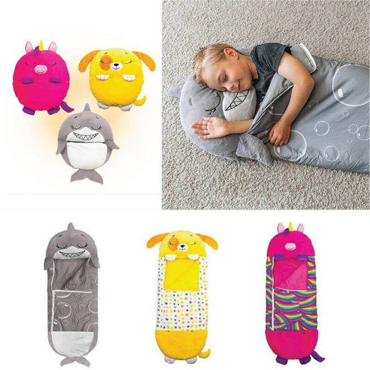 Cozy Kids Sleep Bag with Pillow for Outdoor Fun - Befez