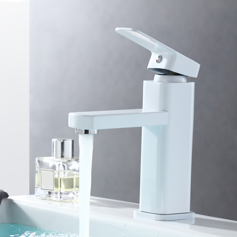 Single Handle Bathroom Sink Faucet Low Arc Tap