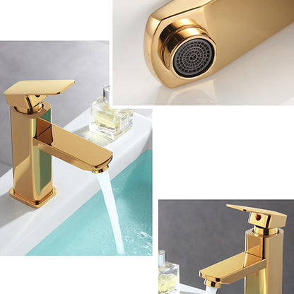 Single Handle Bathroom Sink Faucet Low Arc Tap