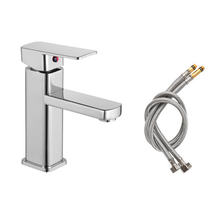 Single Handle Bathroom Sink Faucet Low Arc Tap