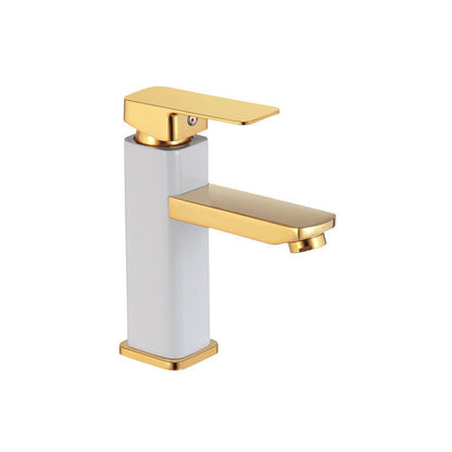 Single Handle Bathroom Sink Faucet Low Arc Tap