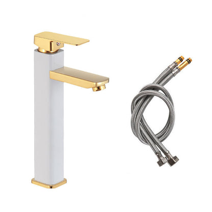 Single Handle Bathroom Sink Faucet Low Arc Tap