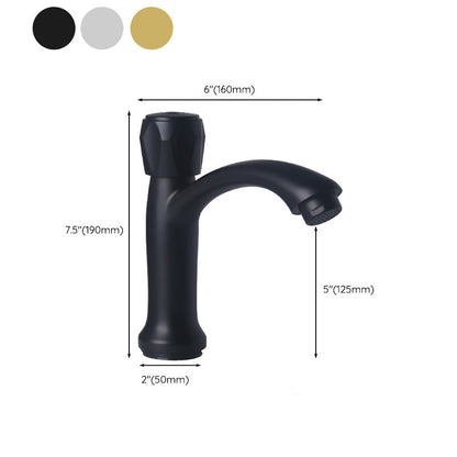 Single Handle Bathroom Sink Faucet Low Arc Tap