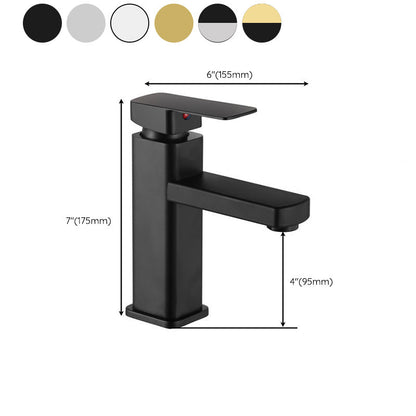 Single Handle Bathroom Sink Faucet Low Arc Tap