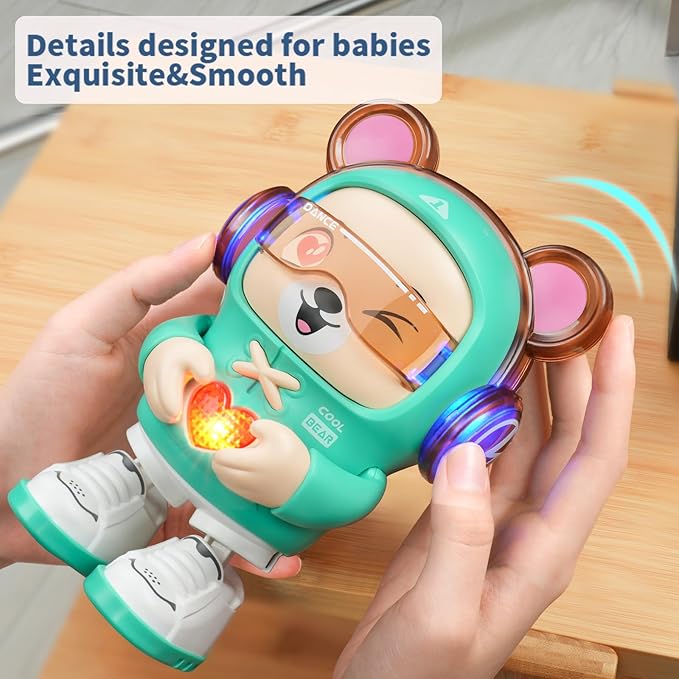 Fun Musical Bear Lamp Toy