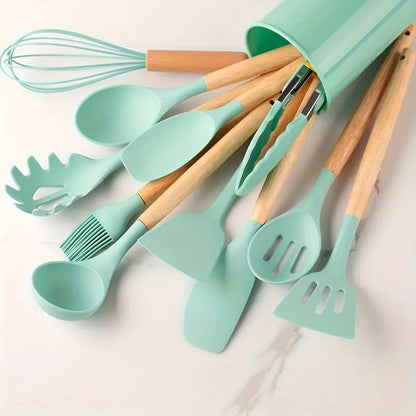 Premium Silicone Kitchen Tool Set (12-Piece)