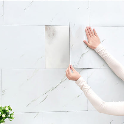 Easy Peel Stick Wall Tiles Waterproof PVC Decals