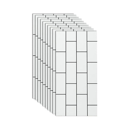Easy Peel Stick Wall Tiles Waterproof PVC Decals