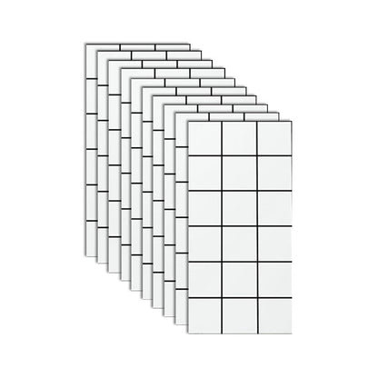 Easy Peel Stick Wall Tiles Waterproof PVC Decals