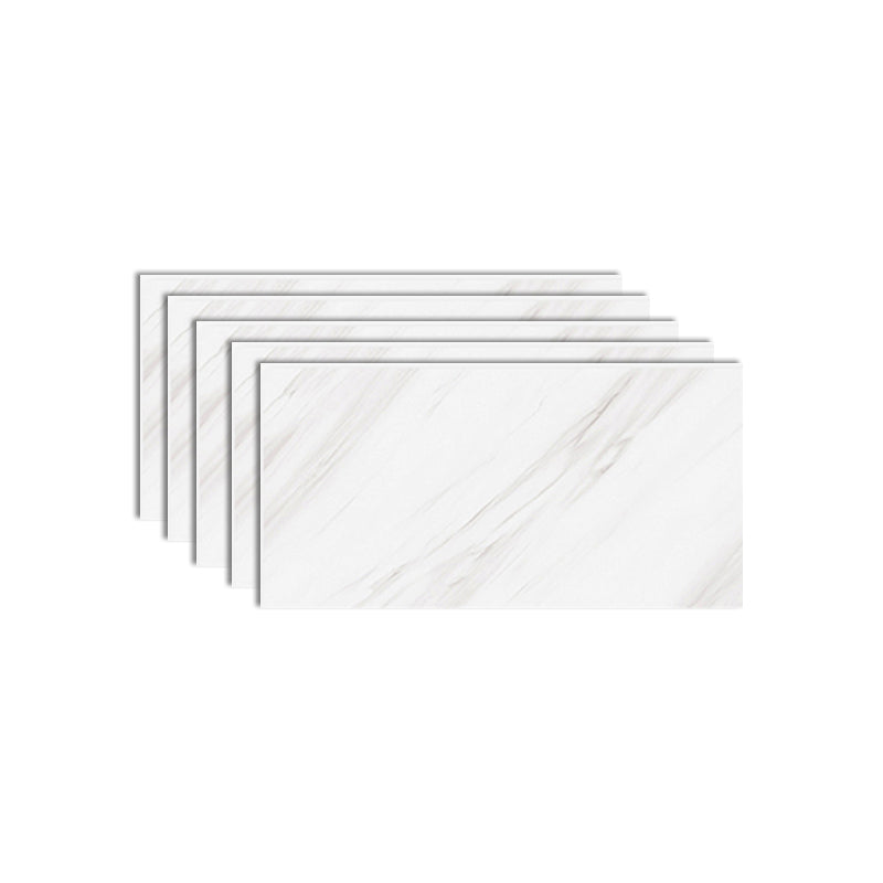 Easy Stick Wallpaper PVC Wall Panels Rectangular Design