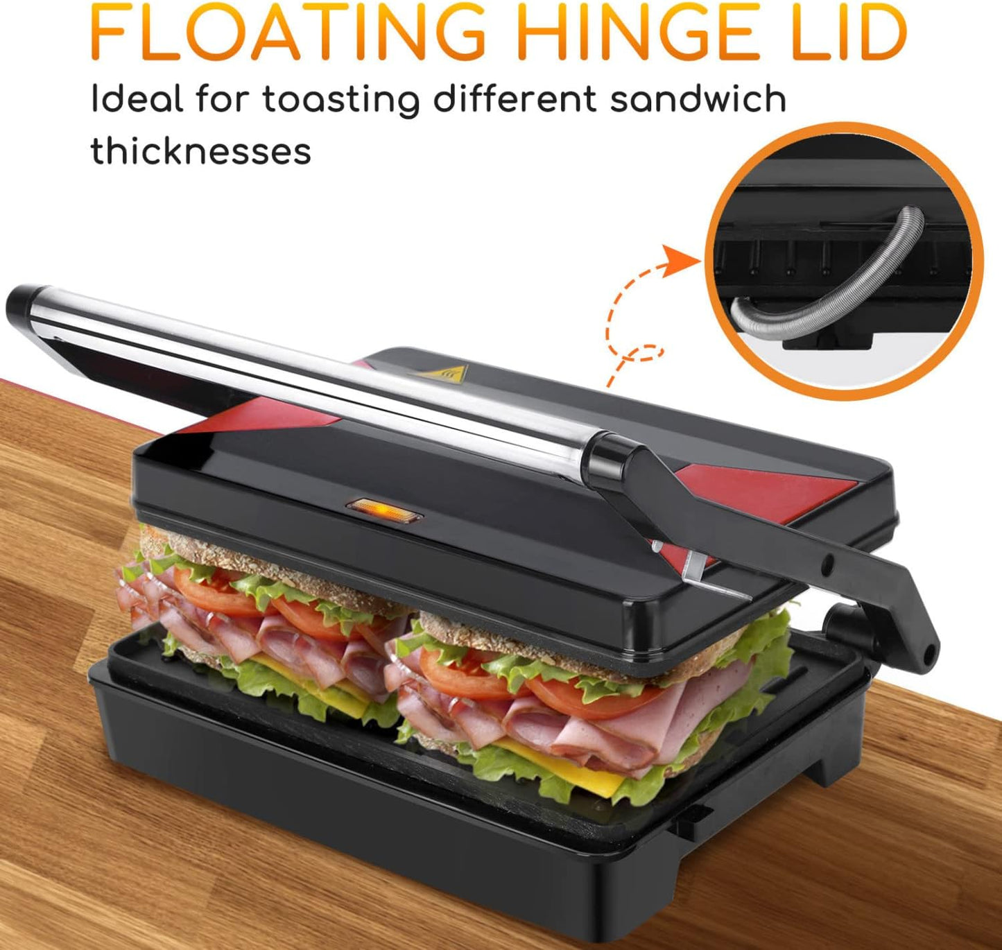 Deluxe Grill Sandwich Toaster