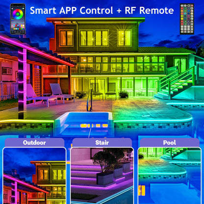 Smart Bright Outdoor Lamp with WiFi Control