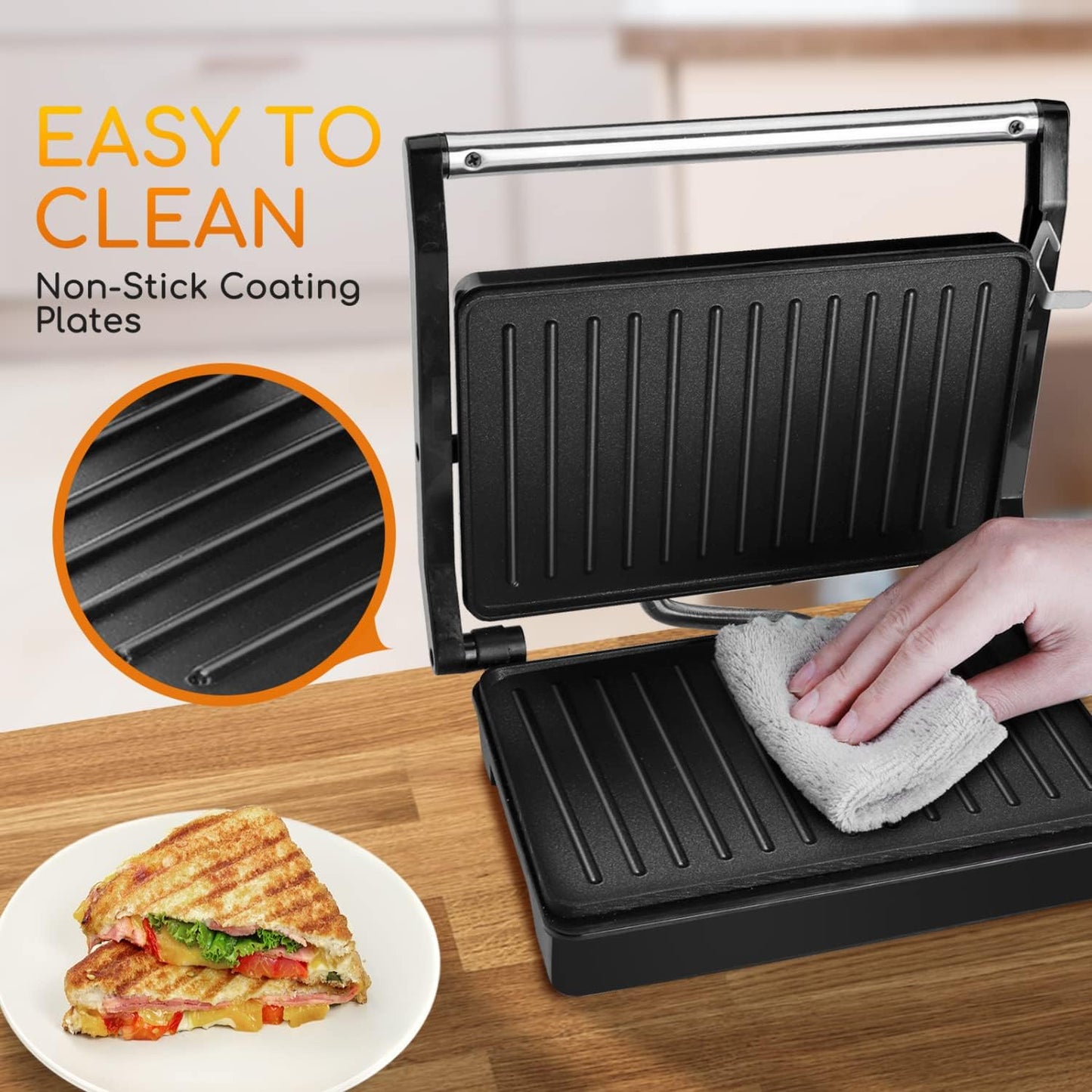 Deluxe Grill Sandwich Toaster