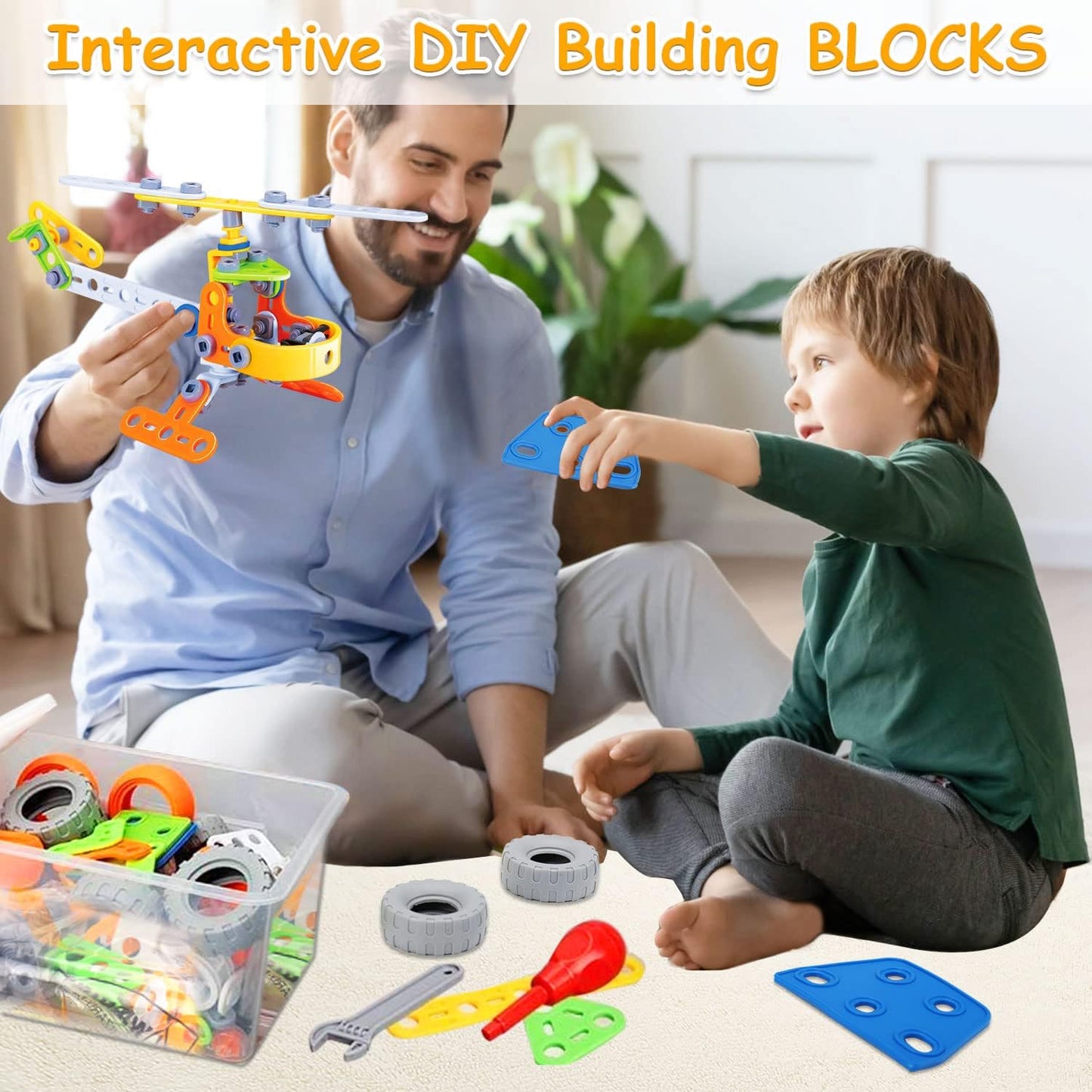 Fun Learning Building Blocks for Kids