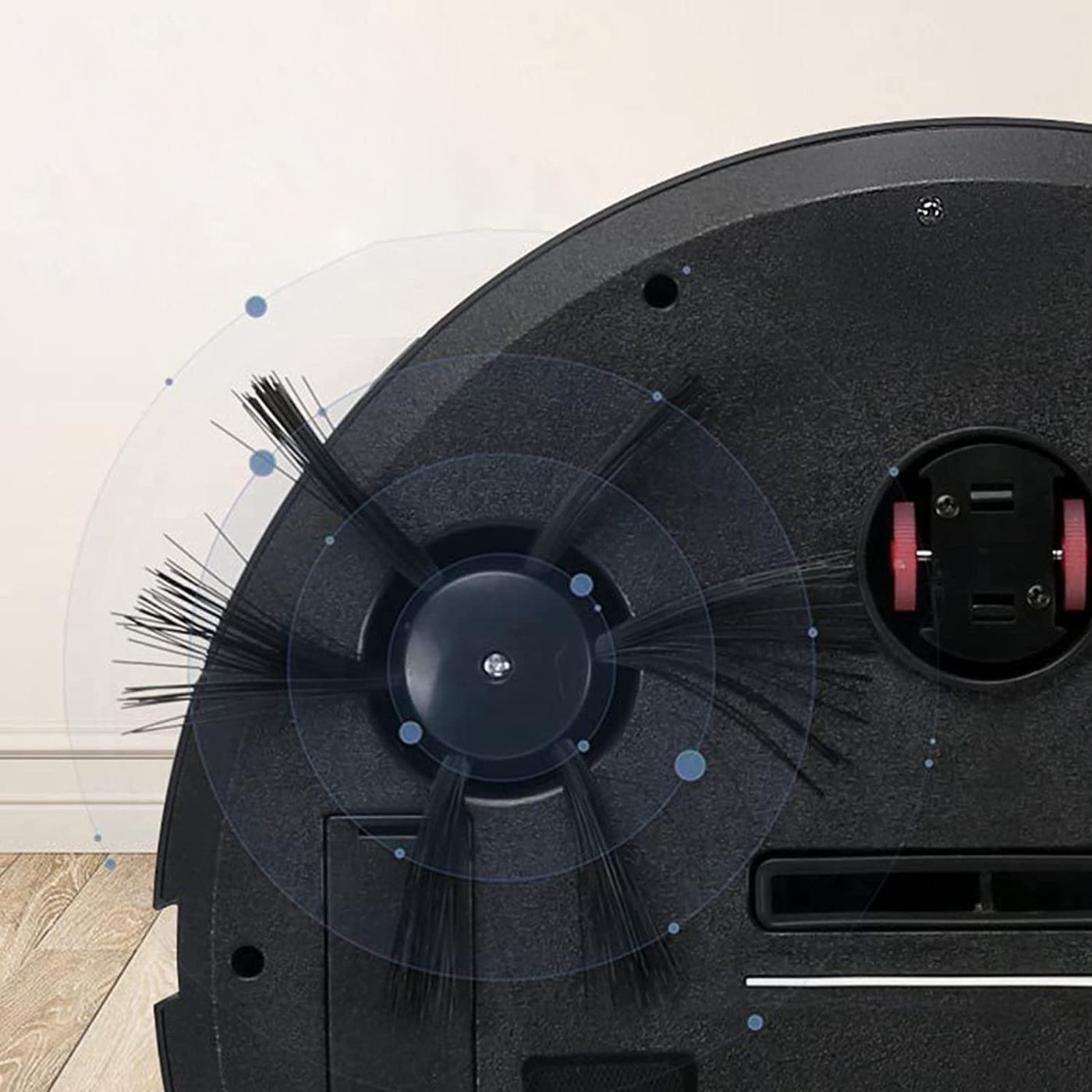 Powerful Pet Hair Robot Vacuum Cleaner for Hard Floors