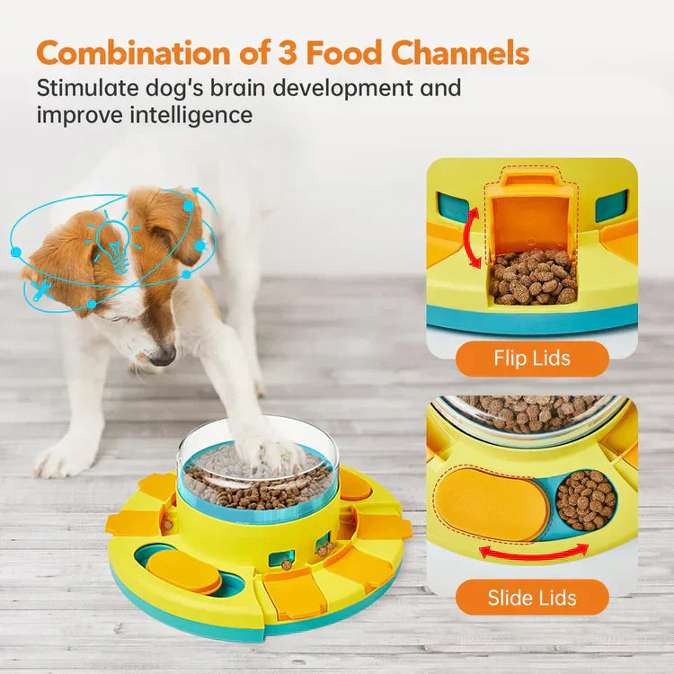 Fun Pet Food Puzzle Feeder Toy