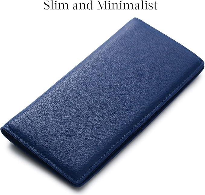 Slim RFID Blocking Leather Wallet