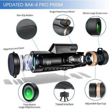 Compact Portable Spy Telescope