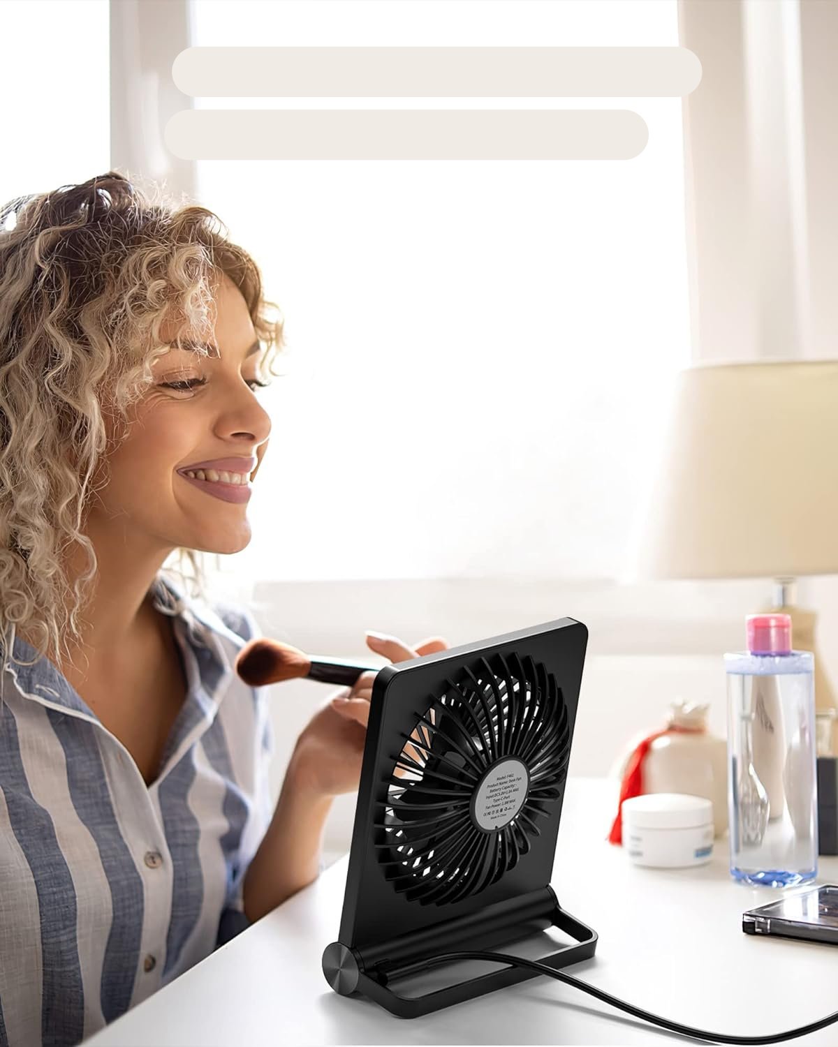 Silent Small Desk Fan