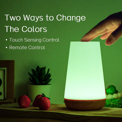 Colorful LED Touch Bedside Night Lamp